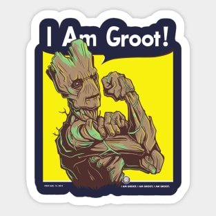 I am Groot! Sticker